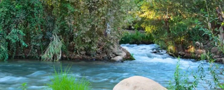 jeeping in the jordan river