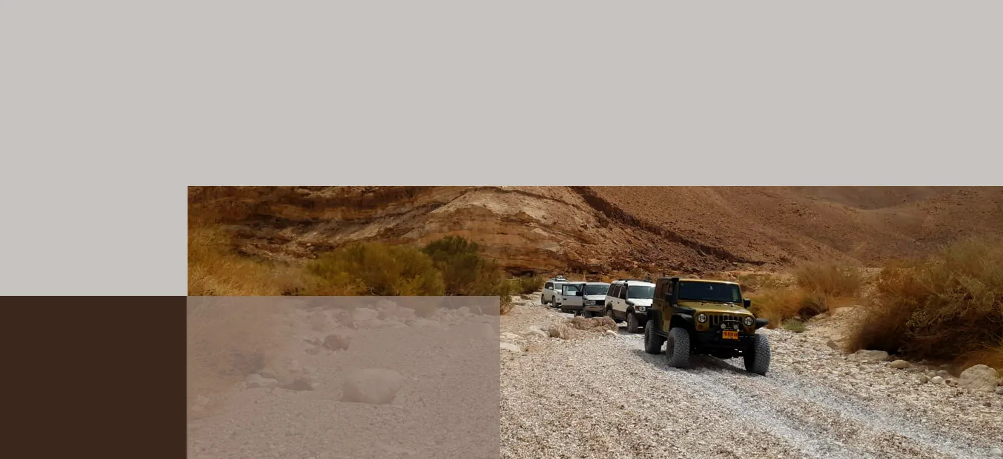 Family and friends jeep tour